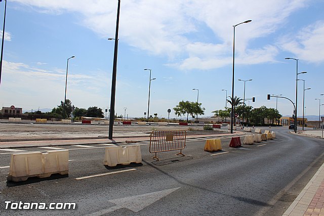 Se abre al trfico la interseccin de la rotonda de la Kabuki con la Avenida Rambla de La Santa - 9