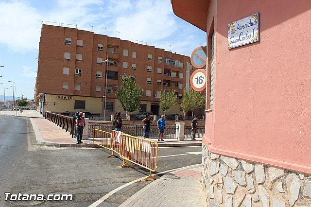 Se abre al trfico la interseccin de la rotonda de la Kabuki con la Avenida Rambla de La Santa - 14