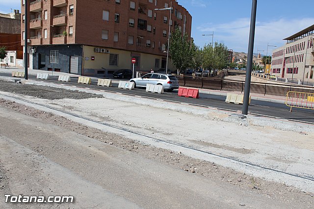Se abre al trfico la interseccin de la rotonda de la Kabuki con la Avenida Rambla de La Santa - 18
