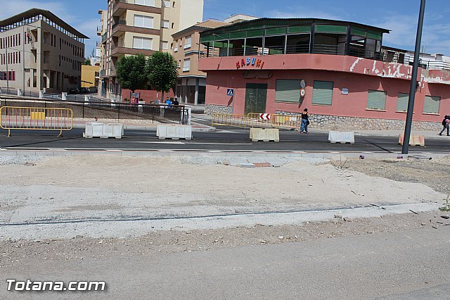 Se abre al trfico la interseccin de la rotonda de la Kabuki con la Avenida Rambla de La Santa - 19