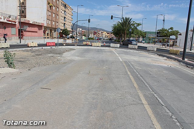 Se abre al trfico la interseccin de la rotonda de la Kabuki con la Avenida Rambla de La Santa - 20