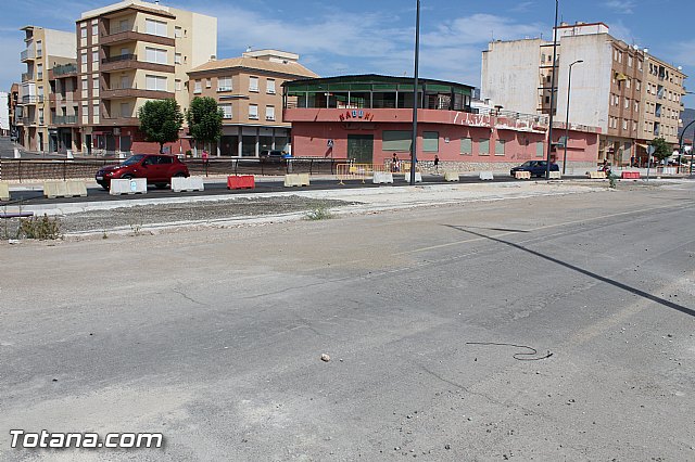 Se abre al trfico la interseccin de la rotonda de la Kabuki con la Avenida Rambla de La Santa - 23