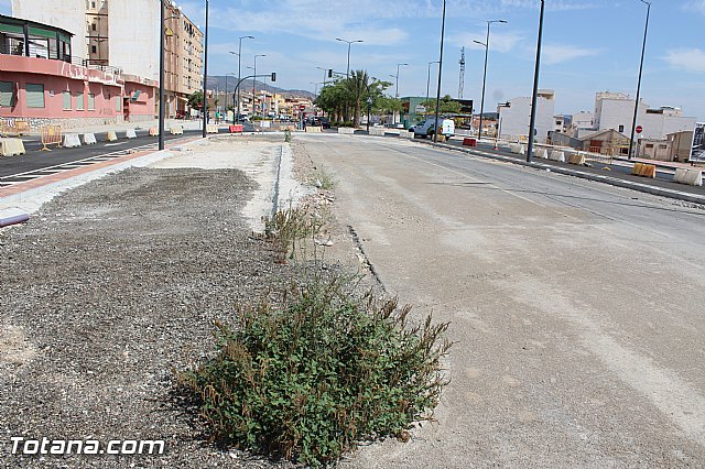 Se abre al trfico la interseccin de la rotonda de la Kabuki con la Avenida Rambla de La Santa - 25