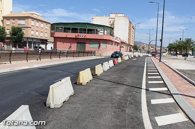 Se abre al trfico la interseccin de la rotonda de la Kabuki con la Avenida Rambla de La Santa - 26