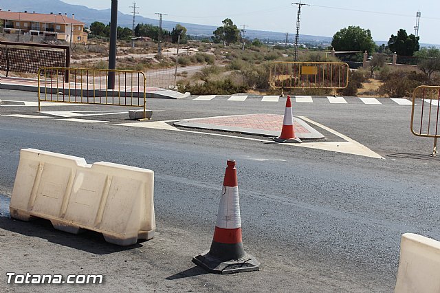 Se abre al trfico la interseccin de la rotonda de la Kabuki con la Avenida Rambla de La Santa - 27