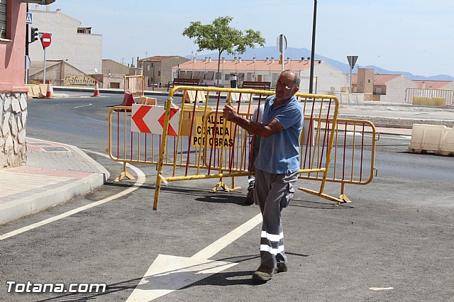 Se abre al trfico la interseccin de la rotonda de la Kabuki con la Avenida Rambla de La Santa - 34