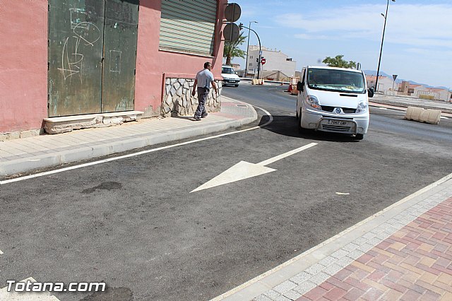 Se abre al trfico la interseccin de la rotonda de la Kabuki con la Avenida Rambla de La Santa - 38