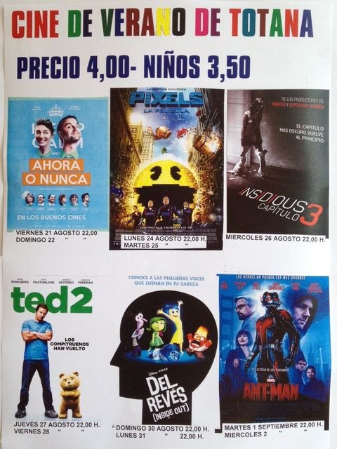 Se reanuda el Cine de Verano - 1, Foto 1