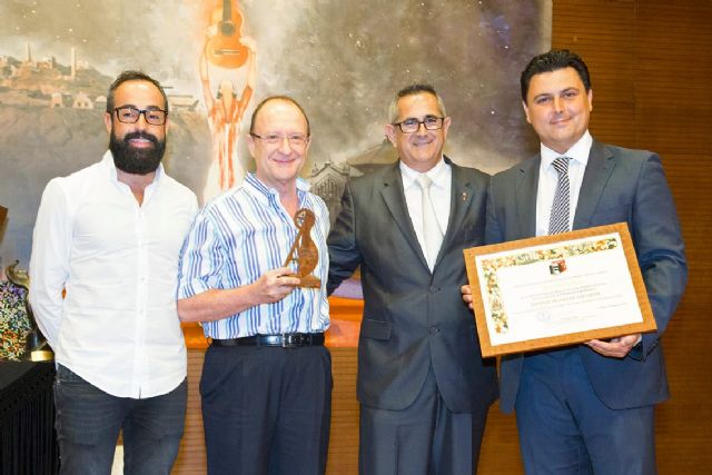 El Pleno agradece el galardón Pencho Cross que el Festival del Cante de las Minas de La Unión otorgó al Festival de Jazz de San Javier - 1, Foto 1