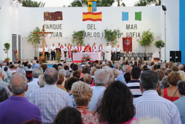 El Cristo del Mar Menor congregó a más de un millar de fieles - 1, Foto 1