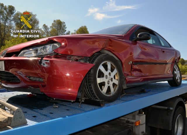 La Guardia Civil detiene a un conductor fugado de un control por conducción temeraria, alcoholemia y atentado a agente de la autoridad - 1, Foto 1