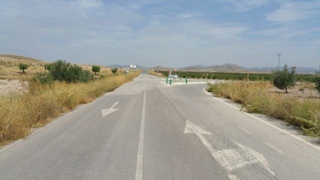 La Consejería de Fomento reparará el firme de la carretera de La Paca a Doña Inés, en Lorca - 1, Foto 1