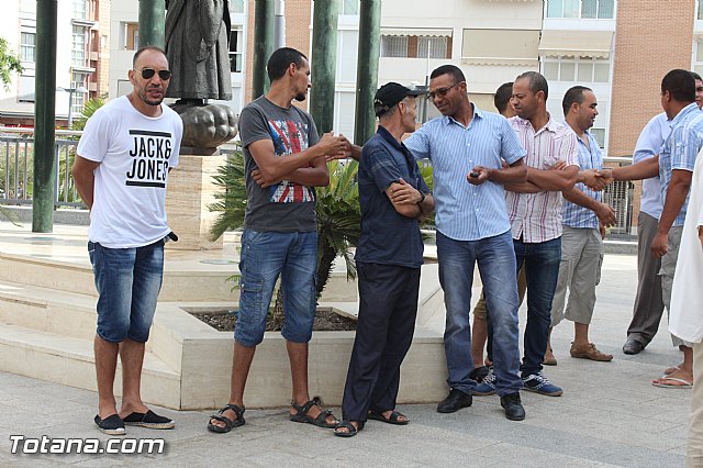 Minuto de silencio y lectura de manifiesto - 9