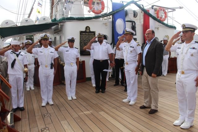 Pedro Antonio Sánchez subraya que el buque escuela ´Cuauhtémoc´ de la Armada mexicana es un ejemplo de unidad entre naciones - 2, Foto 2