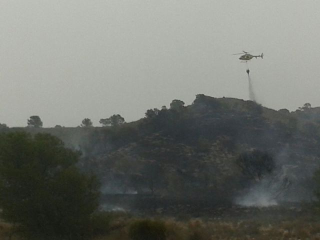 Estabilizado un incendio de 5,4 hectáreas forestales en la pedanía lorquina Zarcilla de Ramos - 3, Foto 3