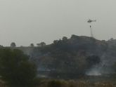 Estabilizado un incendio de 5,4 hectáreas forestales en la pedanía lorquina Zarcilla de Ramos