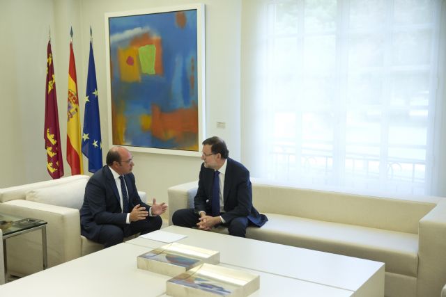 Pedro Antonio Sánchez obtiene el compromiso de Rajoy para ampliar la vigencia del Decreto de Sequía y reducir el precio del agua desalada - 2, Foto 2