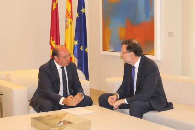 Pedro Antonio Sánchez obtiene el compromiso de Rajoy para ampliar la vigencia del Decreto de Sequía y reducir el precio del agua desalada - 3, Foto 3