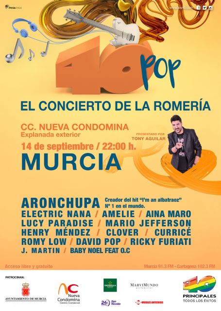 Llega Murcia 40 Pop: EL Concierto de la Romería - 2, Foto 2