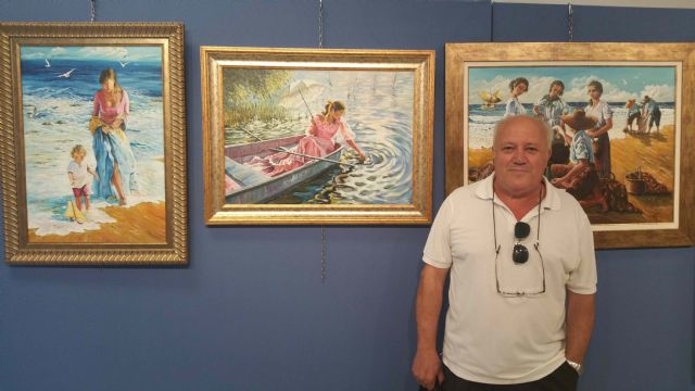 El caravaqueño Joaquín Torrecilla expone por primera vez sus pinturas - 1, Foto 1
