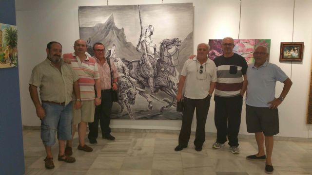 El caravaqueño Joaquín Torrecilla expone por primera vez sus pinturas - 2, Foto 2