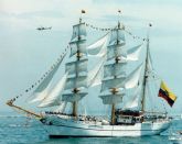 El buque escuela ecuatoriano Guayas abrir sus puertas en la Curra