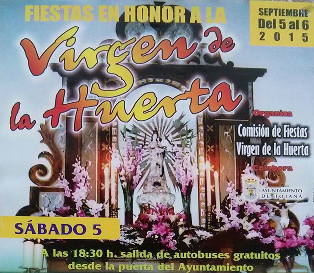 Las fiestas de La Huerta tendrá lugar este fin de semana, 5 y 6 de septiembre, Foto 2