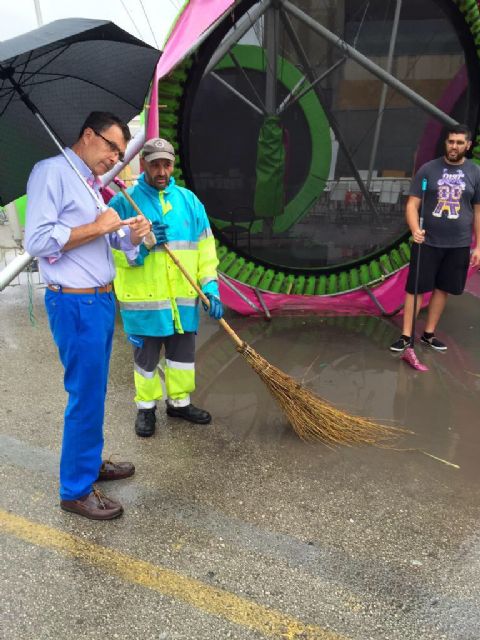 El Ayuntamiento moviliza un dispositivo de más de 250 personas para resolver las incidencias de la lluvia - 1, Foto 1