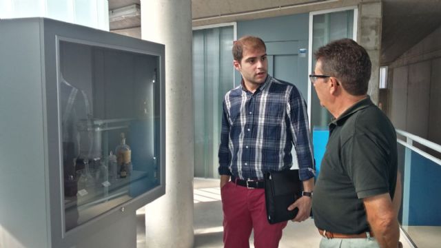 Ricardo Segado visita el Museo del Vidrio de Santa Lucía - 1, Foto 1