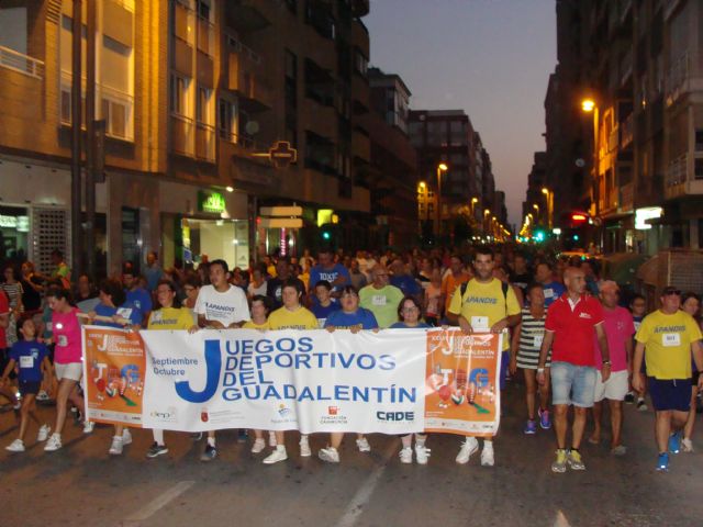 La Marcha Popular Andando inaugurará este viernes la XXXVII edición de los Juegos Deportivos del Guadalentín - 1, Foto 1