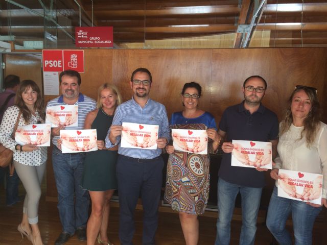 El PSOE anima a los lorquinos a participar en la marcha pro donación de órganos - 1, Foto 1