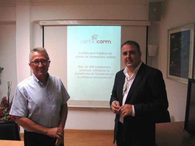 La segunda convocatoria de Certificarm triplica la oferta de cursos para la formación ´on line´ de empleados públicos - 1, Foto 1