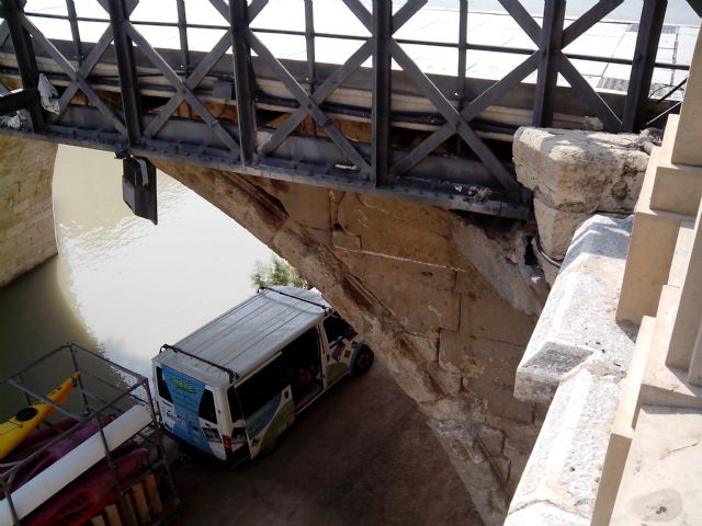 Ahora Murcia denuncia desprendimientos de piedras del Puente Viejo - 3, Foto 3