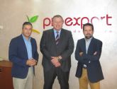 Reunin de trabajo del consejero de Fomento con el presidente de Proexport