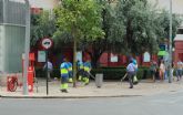 El PSOE reclama al Ayuntamiento que exija a la empresa de limpieza que el plan de choque no olvide a barrios y pedanas de Murcia