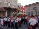 Ceutí devolvió a San Roque a su ermita en una jornada de fiesta