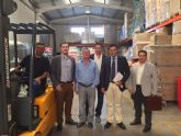 El director del SEF visita el Centro Especial de Empleo de SRCL Consenur CEE, S.A