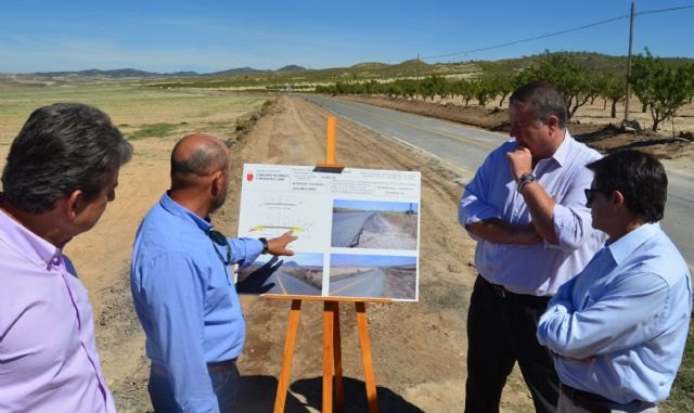 Comienza la fase final de las obras de mejora de la carretera que une La Paca y Doña Inés, en Lorca - 1, Foto 1