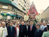 La consejera de Cultura participa en la romería de la Virgen de la Fuensanta
