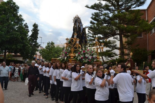La Virgen de los Dolores recorre las calles de Águilas en el día de su onomástica - 2, Foto 2