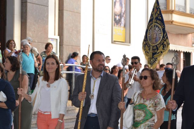 La Virgen de los Dolores recorre las calles de Águilas en el día de su onomástica - 3, Foto 3