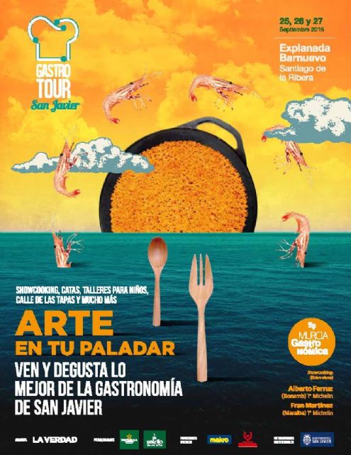 Gastrotur San Javier convertirá la explanada Barnuevo de Santiago de la Ribera en sede de la mejor gastronomía regional y local - 1, Foto 1