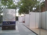 Feramur 2015 empieza a instalarse en la Alameda de la Constitución de Lorca