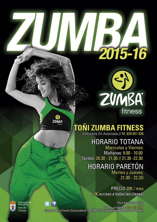The gym of "Jail" and sports facilities Paretn have a program of "Zumba Fitness" and "Zumba Kids Jr", Foto 2