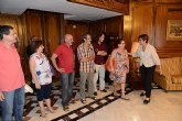 La presidenta de la Asamblea Regional de Murcia recibe a las asociaciones de la Memoria Histrica