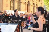 Medio millar de personas arropan a la Orquesta Sinfnica de la Regin de Murcia en su acto de presentacin de temporada
