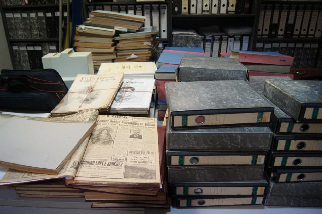 El Archivo Municipal recibe mañana una donación de fondos culturales y periodísticos del Cronista Oficial y periodista, Mateo García - 1, Foto 1