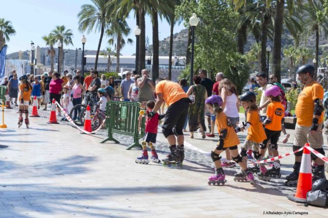 Miles de cartageneros participaron en el Día Europeo sin Coches - 5, Foto 5