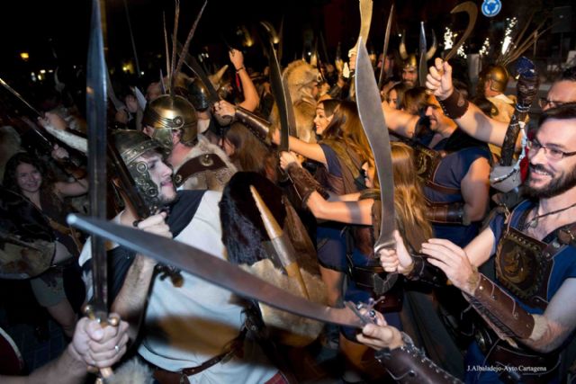 Carthagineses y Romanos trajeron el espectáculo este fin de semana a la ciudad - 5, Foto 5