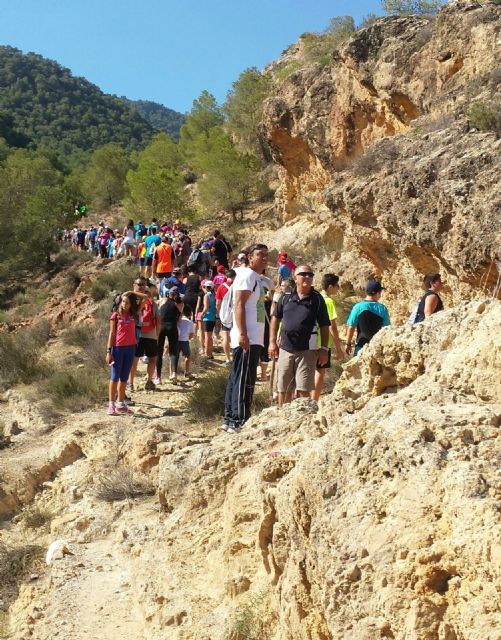 535 personas despiden el segundo fin de semana de los Juegos Deportivos del Guadalentín con la popular Ruta al Cejo de los Enamorados - 4, Foto 4